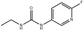 Urea, N-ethyl-N'-(6-fluoro-3-pyridinyl)- Structure