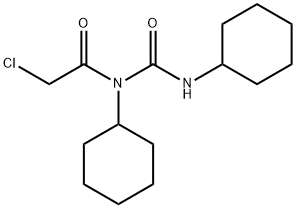 3-(2-chloroacetyl)-1,3-dicyclohexylurea Structure