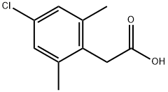 2-(4-chloro-2,6-dimethylphenyl)acetic acid 구조식 이미지