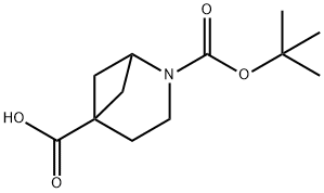 2-[(tert-butoxy)carbonyl]-2-azabicyclo[3.1.1]heptane-5-carboxylic acid Structure