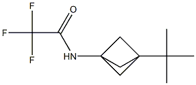 N-{3-tert-butylbicyclo[1.1.1]pentan-1-yl}-2,2,2-trifluoroacetamide Structure