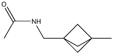 N-({3-methylbicyclo[1.1.1]pentan-1-yl}methyl)acetamide Structure