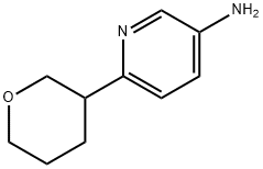 6-(tetrahydro-2H-pyran-3-yl)pyridin-3-amine Structure