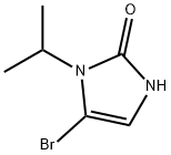 5-bromo-1-isopropyl-1,3-dihydro-2H-imidazol-2-one Structure