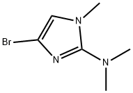 4-bromo-N,N,1-trimethyl-1H-imidazol-2-amine Structure