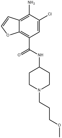 Prucalopride Impurity 1 구조식 이미지