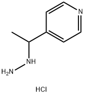 4-(1-hydrazinylethyl)pyridine dihydrochloride Structure