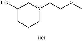 1-(2-methoxyethyl)piperidin-3-amine dihydrochloride Structure