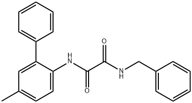 N-(2-PHENYL-4-METHYLPHENYL)-N-BENZYL-OXALAMIDE Structure