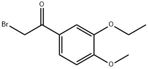 2-Bromo-1-(3-ethoxy-4-methoxyphenyl)ethanone 구조식 이미지