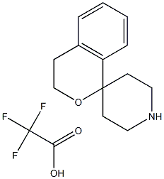 Spiro[isochroman-1,4'-piperidine] 2,2,2-trifluoroacetate 구조식 이미지