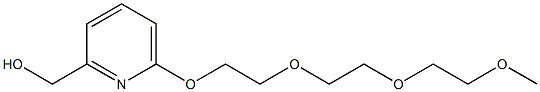 (6-(2-(2-(2-methoxyethoxy)ethoxy)ethoxy)pyridin-2-yl)methanol Structure