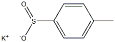 potassium 4-methylbenzene-1-sulfinate Structure