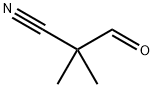 Propanenitrile, 2,2-dimethyl-3-oxo- 구조식 이미지