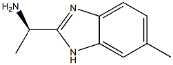 (R)-1-(6-Methyl-1H-benzo[d]imidazol-2-yl)ethanamine Structure