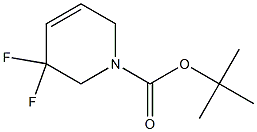 tert-butyl 3,3-difluoro-3,6-dihydropyridine-1(2H)-carboxylate 구조식 이미지