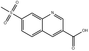 1956341-19-7 7-(methylsulfonyl)quinoline-3-carboxylic acid