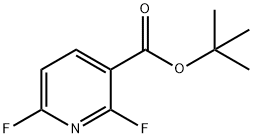 tert-Butyl 2,6-difluoronicotinate Structure