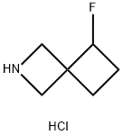 5-fluoro-2-azaspiro[3.3]heptane hydrochloride Structure