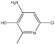 4-amino-6-chloro-2-methylpyridin-3-ol 구조식 이미지