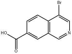 4-bromoisoquinoline-7-carboxylic acid 구조식 이미지