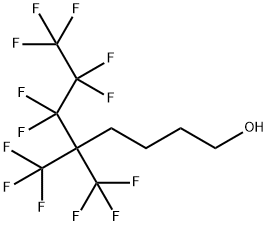 5,5-Bis(trifluoromethyl)-6,6,7,7,8,8,8-heptafluorooctan-1-ol 구조식 이미지