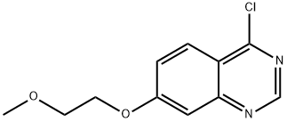 4-chloro-7-(2-methoxyethoxy)quinazoline Structure