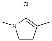 5-Chloro-1,4-dimethyl-2,3-dihydro-1H-pyrrole Structure