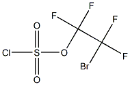 2-Bromo-1,1,2,2-tetrafluoroethyl chlorosulfate Structure