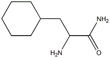 2-amino-3-cyclohexylpropanamide Structure