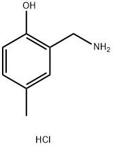 2-(aminomethyl)-4-methylphenol hydrochloride Structure