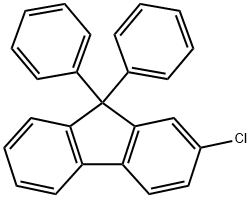 2-Chloro-9,9-diphenylfluorene Structure