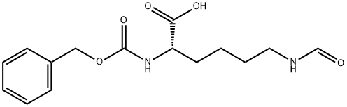 (2S)-2-{[(benzyloxy)carbonyl]amino}-6-formamidohexanoic acid 구조식 이미지
