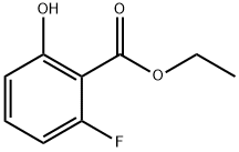 Ethyl 2-fluoro-6-hydroxybenzoate 구조식 이미지