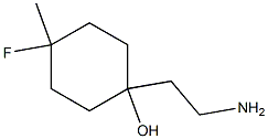 1-(2-aminoethyl)-4-fluoro-4-methylcyclohexan-1-ol Structure