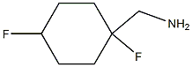 (1,4-difluorocyclohexyl)methanamine Structure