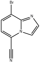 8-bromoimidazo[1,2-a]pyridine-5-carbonitrile Structure