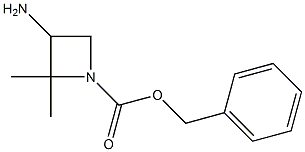 benzyl 3-amino-2,2-dimethylazetidine-1-carboxylate Structure