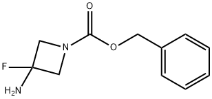 benzyl 3-amino-3-fluoroazetidine-1-carboxylate Structure