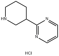 2-(piperidin-3-yl)pyrimidine dihydrochloride Structure