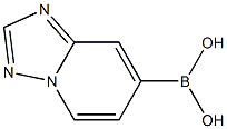 [1,2,4]triazolo[1,5-a]pyridin-7-ylboronic acid Structure