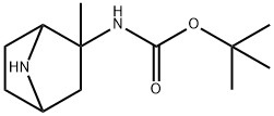 tert-butyl N-{2-methyl-7-azabicyclo[2.2.1]heptan-2-yl}carbamate Structure