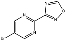 5-bromo-2-(1,2,4-oxadiazol-3-yl)pyrimidine 구조식 이미지