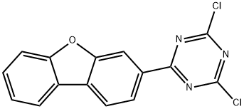 2,4-dichloro-6-(dibenzo[b,d]furan-3-yl)-1,3,5-triazine Structure