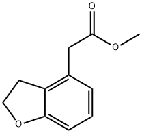 4-Benzofuranacetic acid, 2,3-dihydro-, methyl ester Structure
