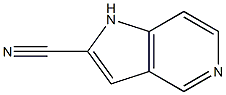 1H-pyrrolo[3,2-c]pyridine-2-carbonitrile Structure