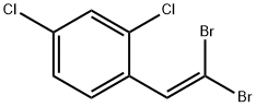 2,4-Dichloro-1-(2,2-dibromovinyl)benzene 구조식 이미지