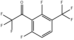 2,2,2,2',6'-Pentafluoro-3'-(trifluoromethyl)acetophenone Structure