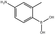 4-amino-2-methylphenylboronic acid 구조식 이미지