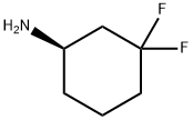 (1R)-3,3-difluorocyclohexan-1-amine Structure
